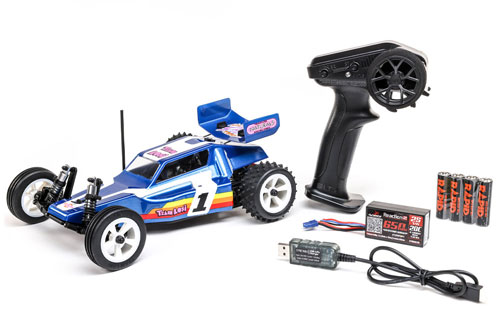 LOS01020T2 - 1_16 Mini JRX2 2WD Buggy Brushed RTR. Blue LOSI LOS01020T2