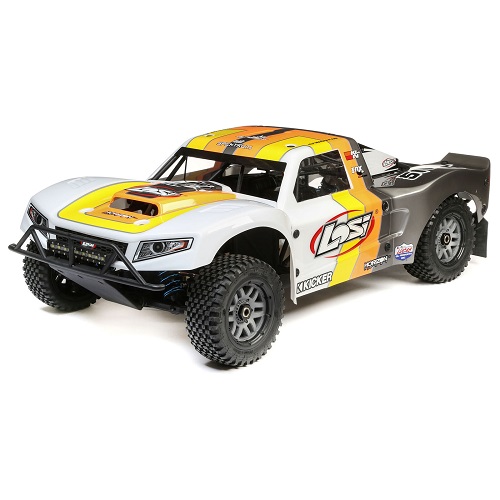 LOS05014V2T2 - Losi 5IVE-T 2.0 V2 4WD SCT Gas 1:5 - BND: Gray_Orange_White LOS05014V2T2