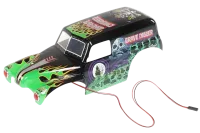 LOS210044 - Body Set. Grave Digger. Painted: Mini LMT