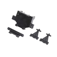 LOS211028 - Rear Bulkhead. Toe Block. Link Mount: Mini JRX2