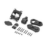 LOS212037 - Center Gear Box Housing Set with Covers: Mini LMT