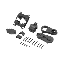 LOS212037 - Center Gear Box Housing Set with Covers: Mini LMT