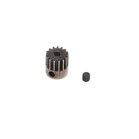 LOS212053 - Pinion Gear. 15T. 0.5M. 2mm Shaft: Mini LMT
