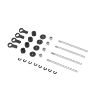 LOS213012 - Shock Shaft Rebuild Kit (2): Mini LMT