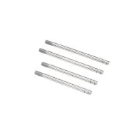 LOS213014 - Fr_Rr Shock Shaft Set: Mini-B. BL