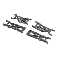 LOS214003 - Suspension Arm Set. Front_Rear: Mini-T 2.0