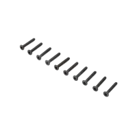 LOS215003 - Flat Head Screws. M2x12mm (10)