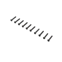 LOS215006 - Button Head Screws. M2x10mm (10)