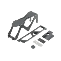 LOS231006 - Battery Tray.Door. Lock. 2S Spacer: Baja Rey