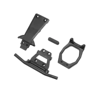 LOS231086 - Front Bumper. Brace. Skid Plate: Hammer Rey