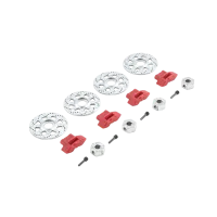 LOS232006 - Hex. Rotor. Caliper & Pin Set (4): Baja Rey