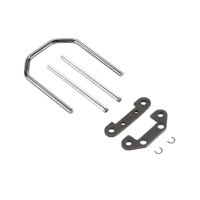 LOS234007 - Front Hinge Pins & Brace Set: Baja Rey