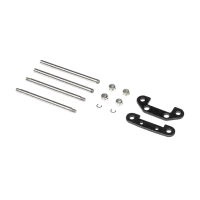 LOS234054 - Front Hinge Pins and Brace Set: RZR Rey