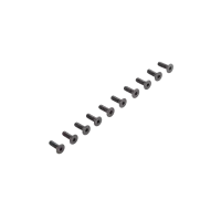 LOS235009 - Flat Head Screws M2.5 x 8mm (10)