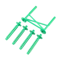 LOS241045 - Rear Body Support and Body Posts. Green: LMT