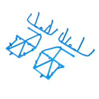 LOS241047 - Side Cage and Lower Bar. Blue: LMT