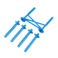 LOS241051 - Rear Body Support and Body Posts. Blue: LMT