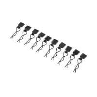 LOS246003 - Body Clips. Black. Small (10): LMT