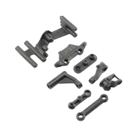 LOS251059 - Steering Servo Mount and Bellcrank Set: Super Baja Rey