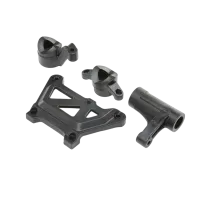 LOS251097 - Bellcrank Set & Top Plate: DBXL-E 2.0
