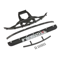 LOS251105 - Front Bumper and Rubber Valance: SBR 2.0