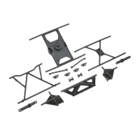 LOS251110 - Cage Roof and Spare Tire Holder: SBR 2.0