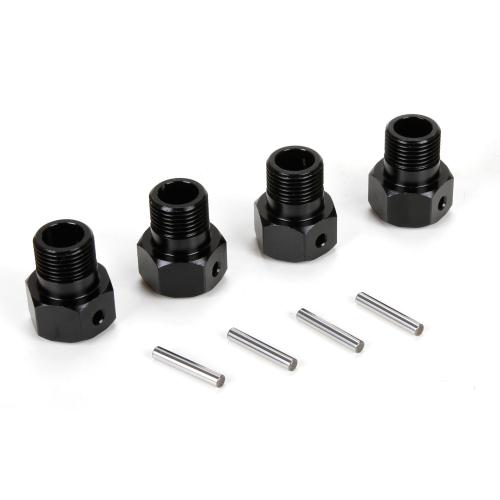 LOS252050 - Wheel Hex Black & Pin (4): MTXL.DBXL-E LOSI LOS252050