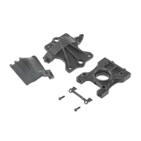 LOS252059 - Center Diff Standoff.TopPlate.& Gear Cover: DBXL-E