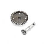 LOS252075 - 38T Ring and 12T Pinion Gear Front_Rear: Super Baja Rey