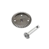 LOS252075 - 38T Ring and 12T Pinion Gear Front_Rear: Super Baja Rey