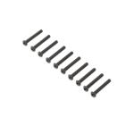 LOS255011 - Button Head Screws. Steel. Black Oxide. M4 x 30mm (10)