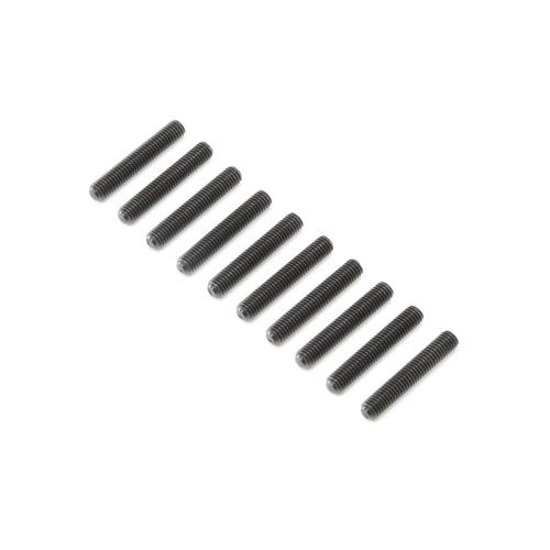 LOS255022 - Set Screws. Steel. Black Oxide. Flat Point. M5 x 30mm (10) LOSI LOS255022