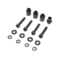LOS256010 - Engine Mount Spacers & ClutchMount.Al.Blk:DBXL 2.0