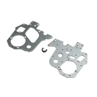 LOS261002 - Chassis Plate Set. Aluminum: PM-MX