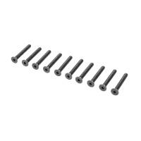 LOS265002 - Flat Head Screws. M4 x 30mm (10)