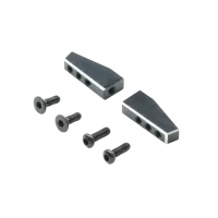 LOS311008 - Servo Mount Set. Aluminum: Mini-T 2.0