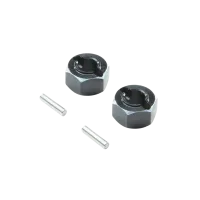 LOS312004 - Hex Set. Rear Axle. Aluminum: Mini-T 2.0