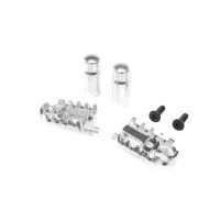LOS361001 - Aluminum Foot Pegs. Silver: PM-MX
