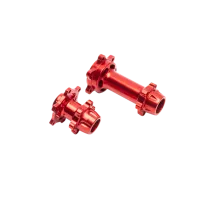 LOS362000 - Aluminum Hub Set. Machined. Red: PM-MX