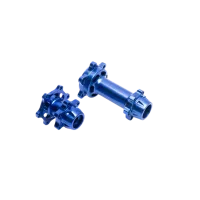 LOS362001 - Aluminum Hub Set. Machined. Blue: PM-MX