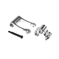 LOS364001 - Aluminum Knuckle & Pull Rod. Silver: PM-MX