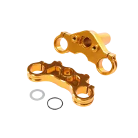 LOS364005 - Aluminum Triple Clamp Set. Gold: PM-MX