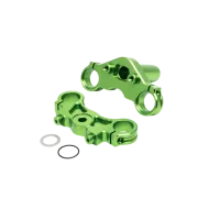 LOS364008 - Aluminum Triple Clamp Set. Green: PM-MX