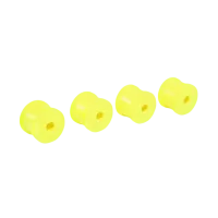 LOS41011 - FR_RR Wheel. Yellow (4): Mini-T 2.0