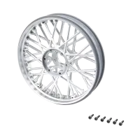 LOS46002 - Front Wheel Set. Satin Chrome: PM-MX