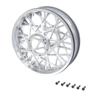 LOS46003 - Rear Wheel Set. Satin Chrome: PM-MX