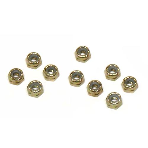 LOSA6302 - 5-40 Locking Nuts.Steel LOSI LOSA6302