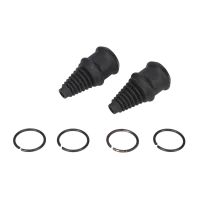 LOSB3222 - Center Coupler Boots & Clips: 5IVE-T. MINI WRC