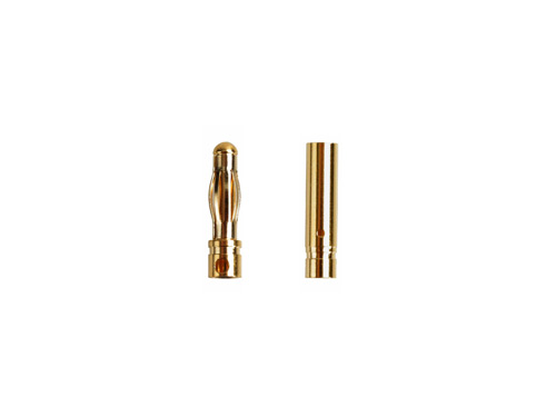 LPAA800083 - Li-Polar Goldkontakt 4mm S Stecker_Buchse (5 Stk) LPAA800083