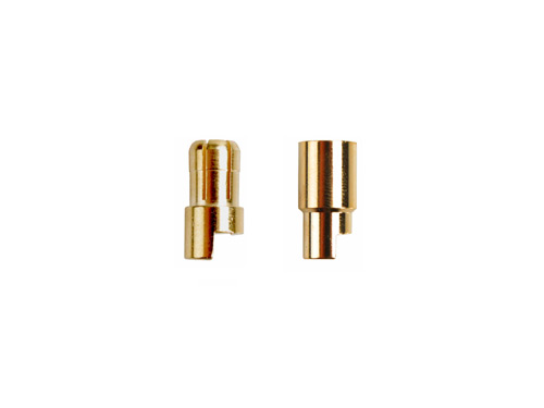 LPAA800113 - Li-Polar Goldkontakt 6mm L Stecker_Buchse (5 Stk) LPAA800113